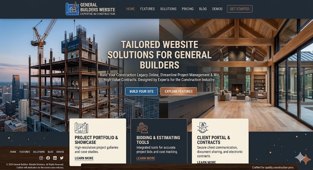 General Builders Website Preview